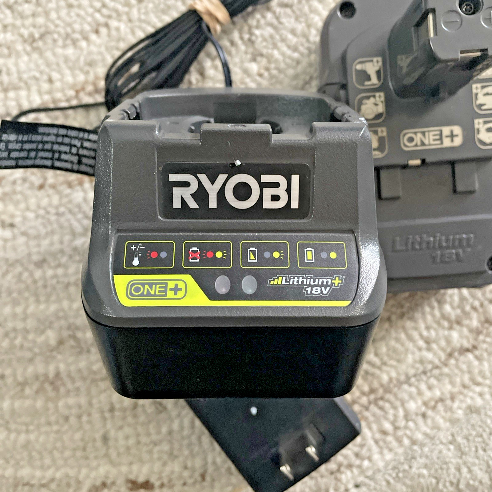 💥RYOBI ONE+ 18V Performance P102 1.5Ah Battery & P118B Charger