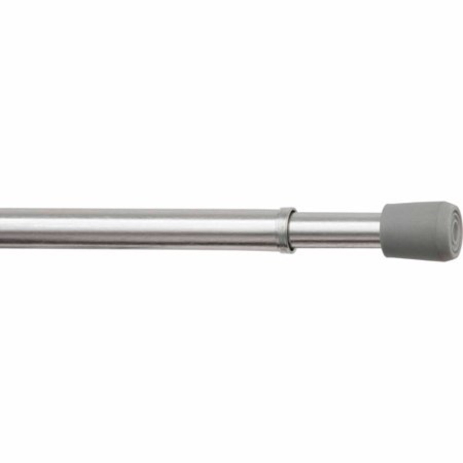 Adjustable Curtain Rod Spring Tension 7/16in-Dia. Steel Tube Rod, 18″-28″-Chrome