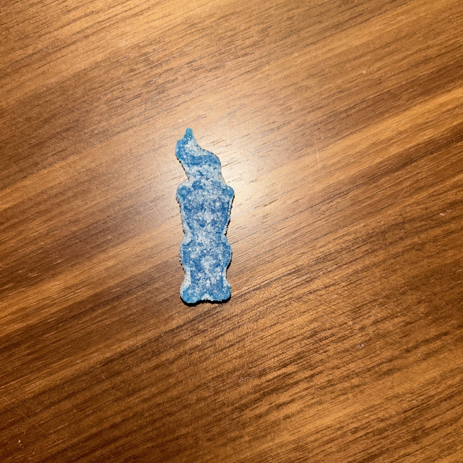 Rare Manufacture Error Sour Patch Kids Blue with “Elvis” style hair! (UNIQUE)