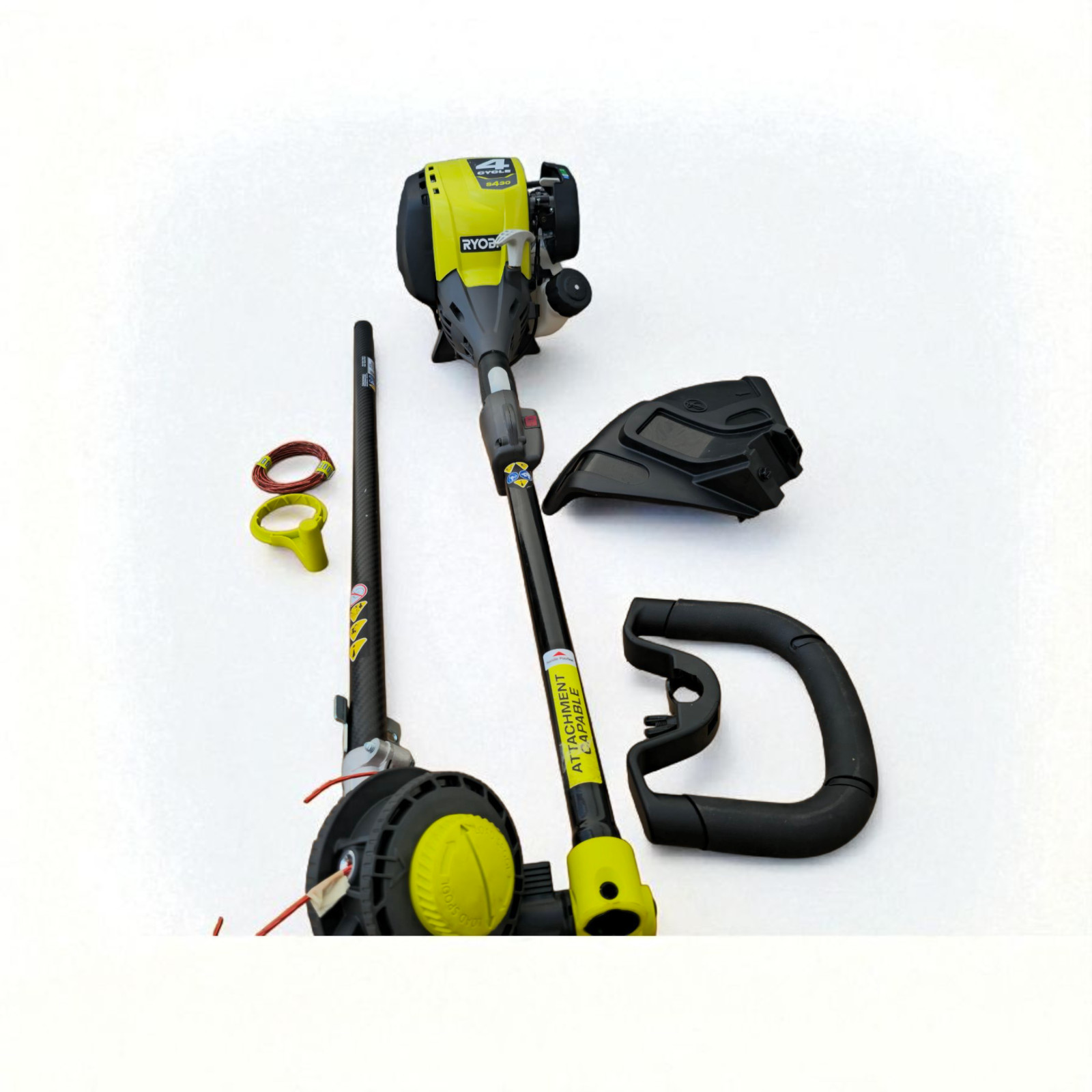 Ryobi RY4CSS 4-Cycle 30cc Straight Shaft Gas Trimmer – (OPEN BOX)