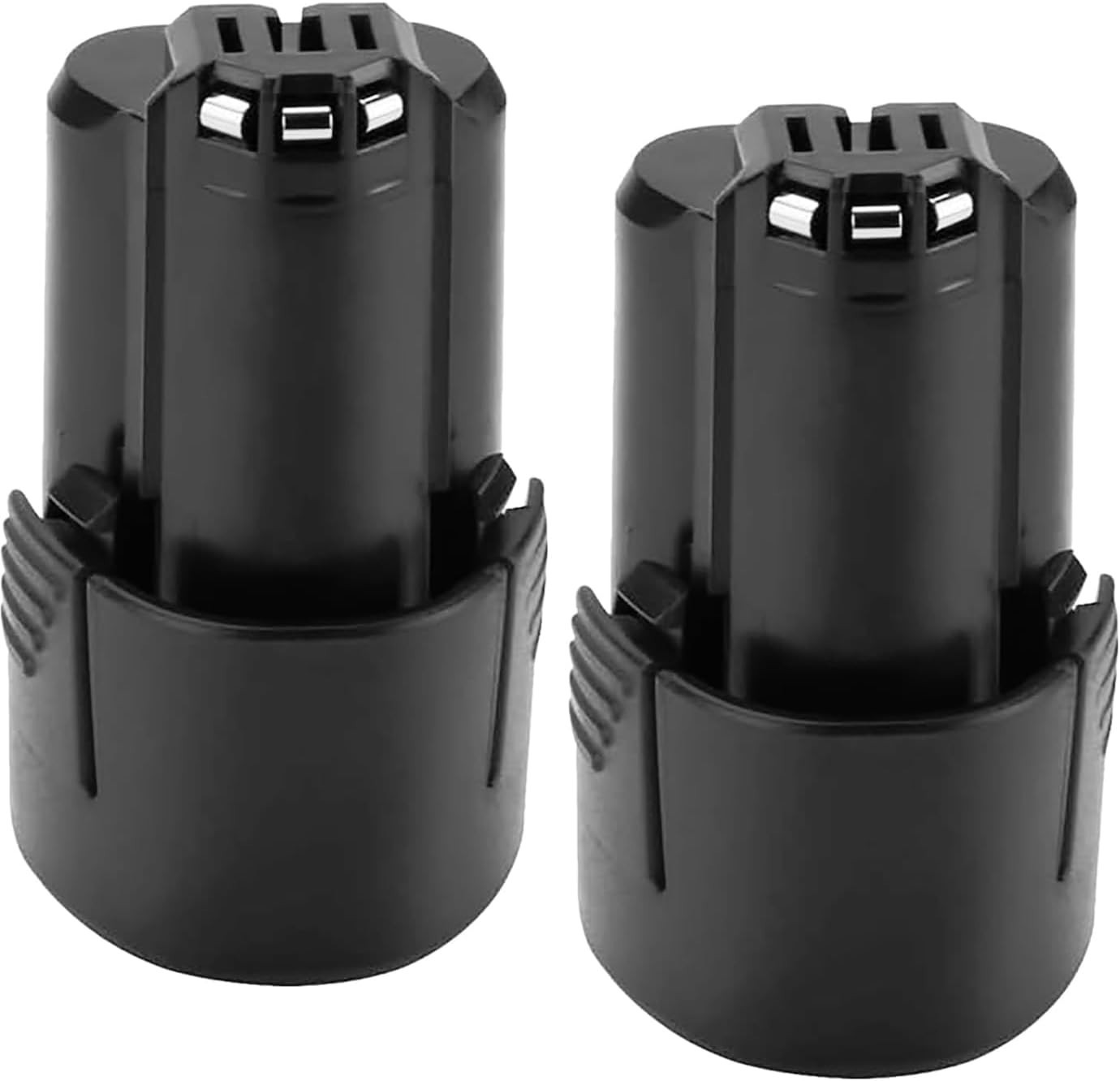 2-Pack 12V Rechargeable Batteries for Rotary Tools, 4.0Ah Capacity Included