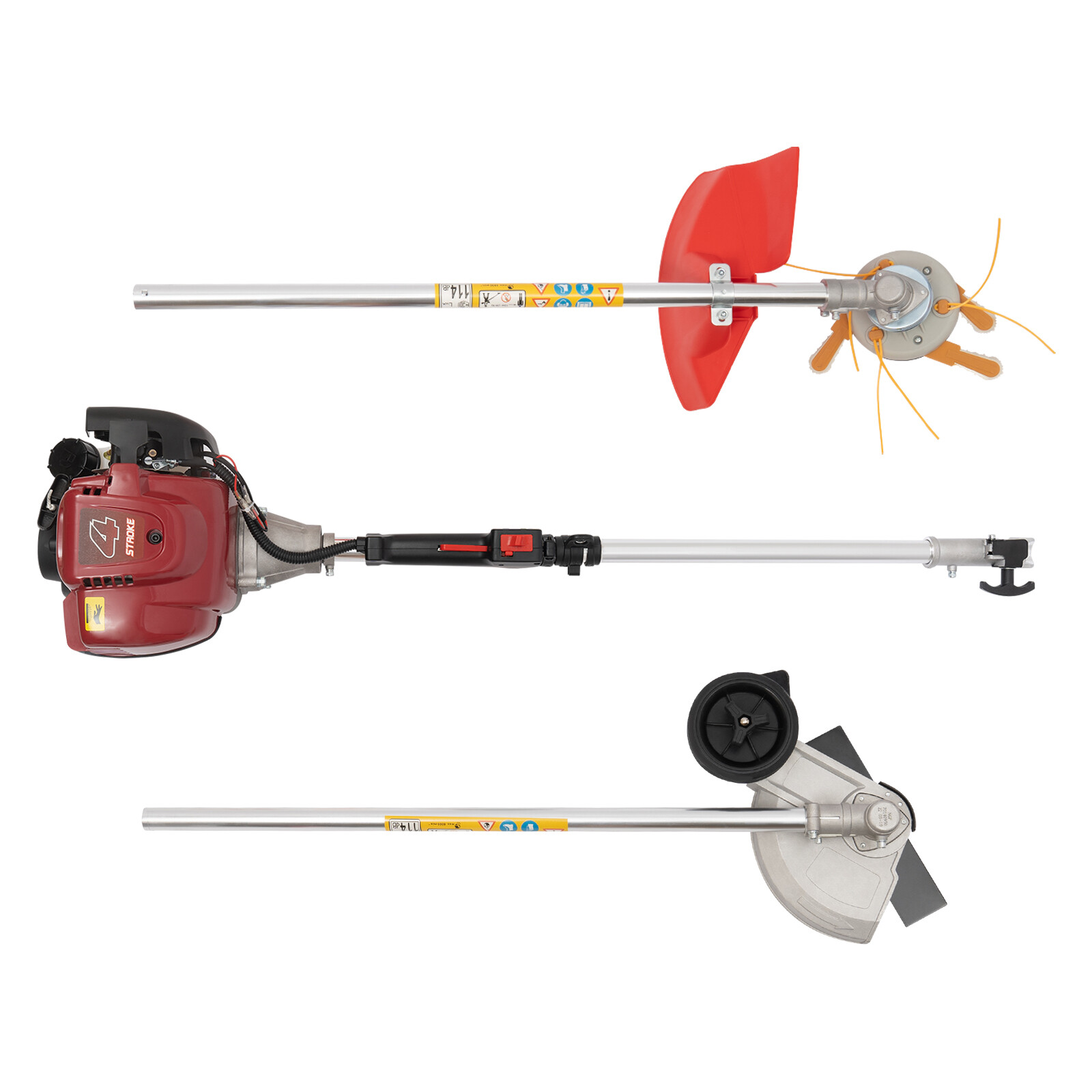 35.88CC 4 Stroke Gas String Weed Trimmer Weed Eater Weed Wacker Grass Cutter