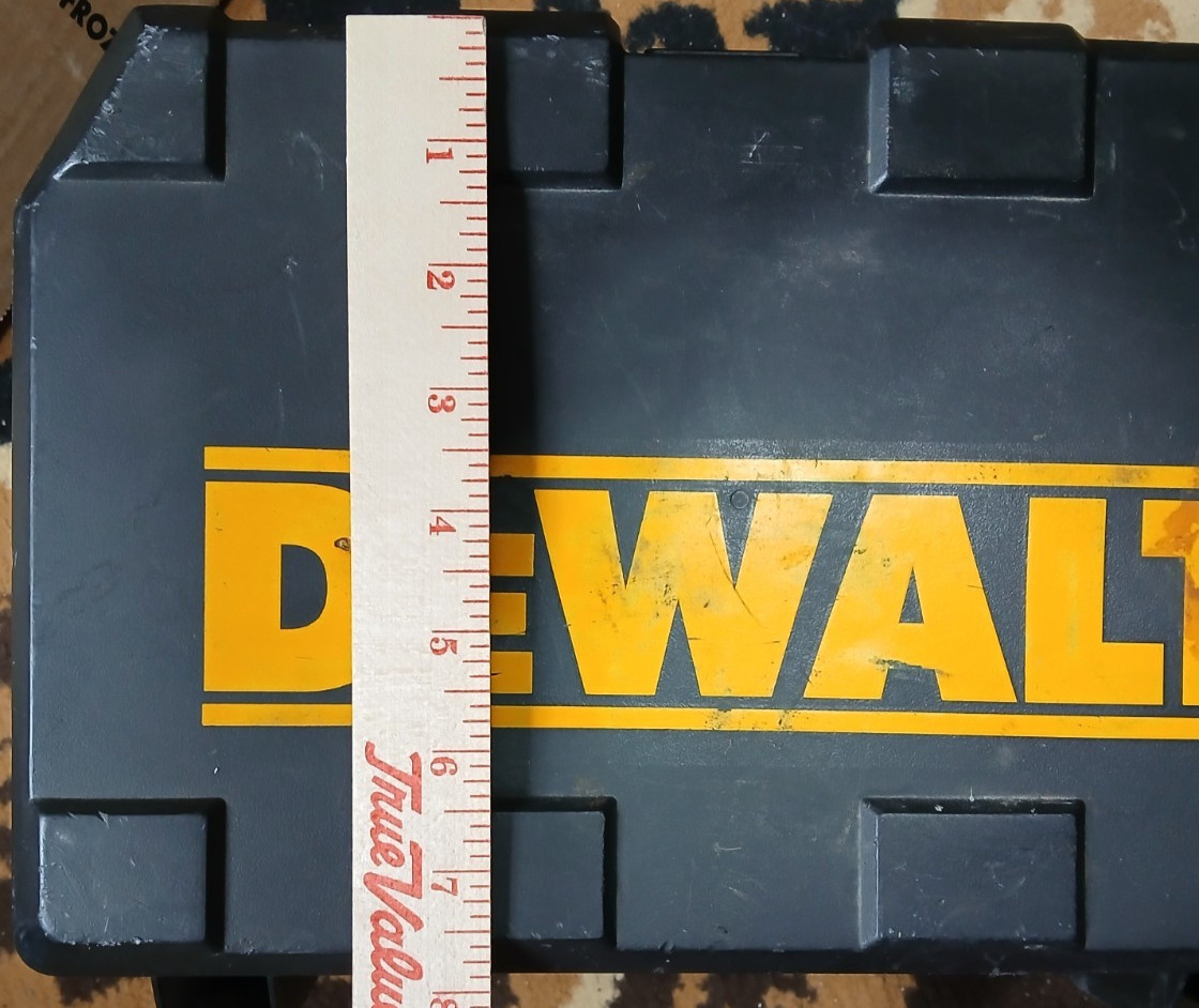 DeWALT Storage carrying case Tool Designation Unknown Dewalt Carry Case