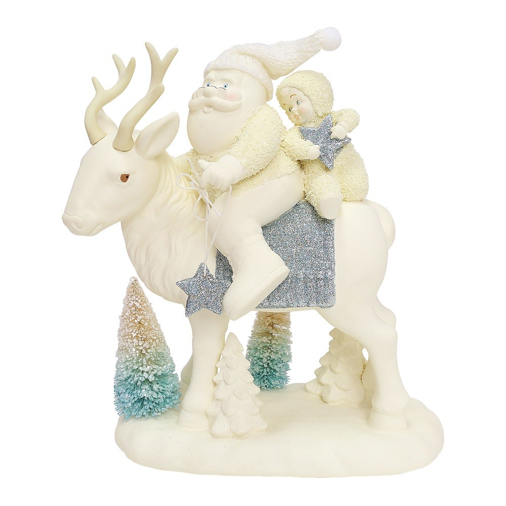 Department 56 Snowbabies Peace Starry Night Journey 8.5in Figurine Defect