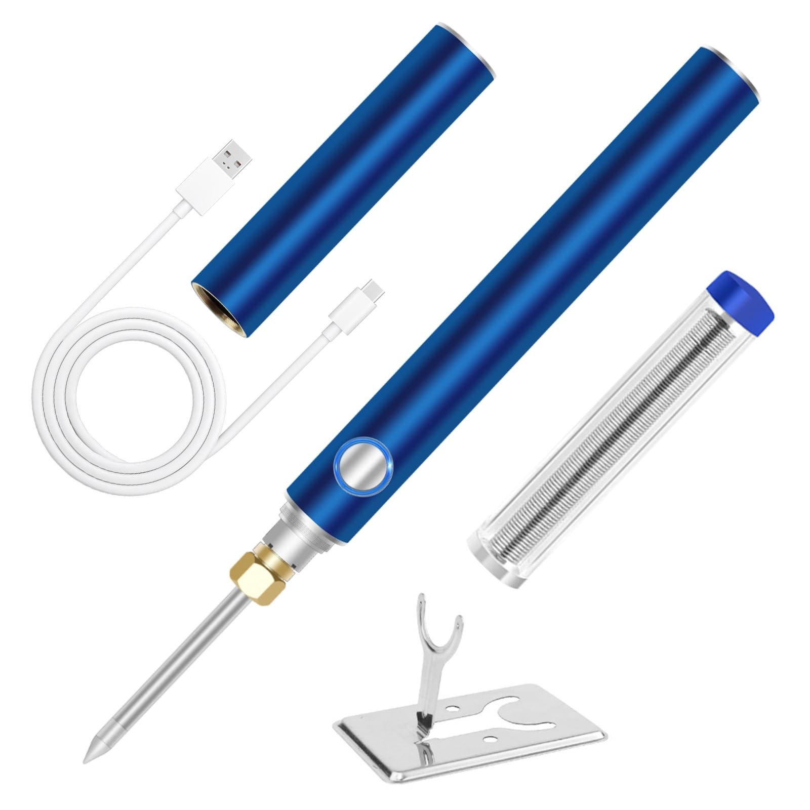 1100mAh Cordless Soldering Iron Kit Wireless Electric Pen Rechargeable Battery