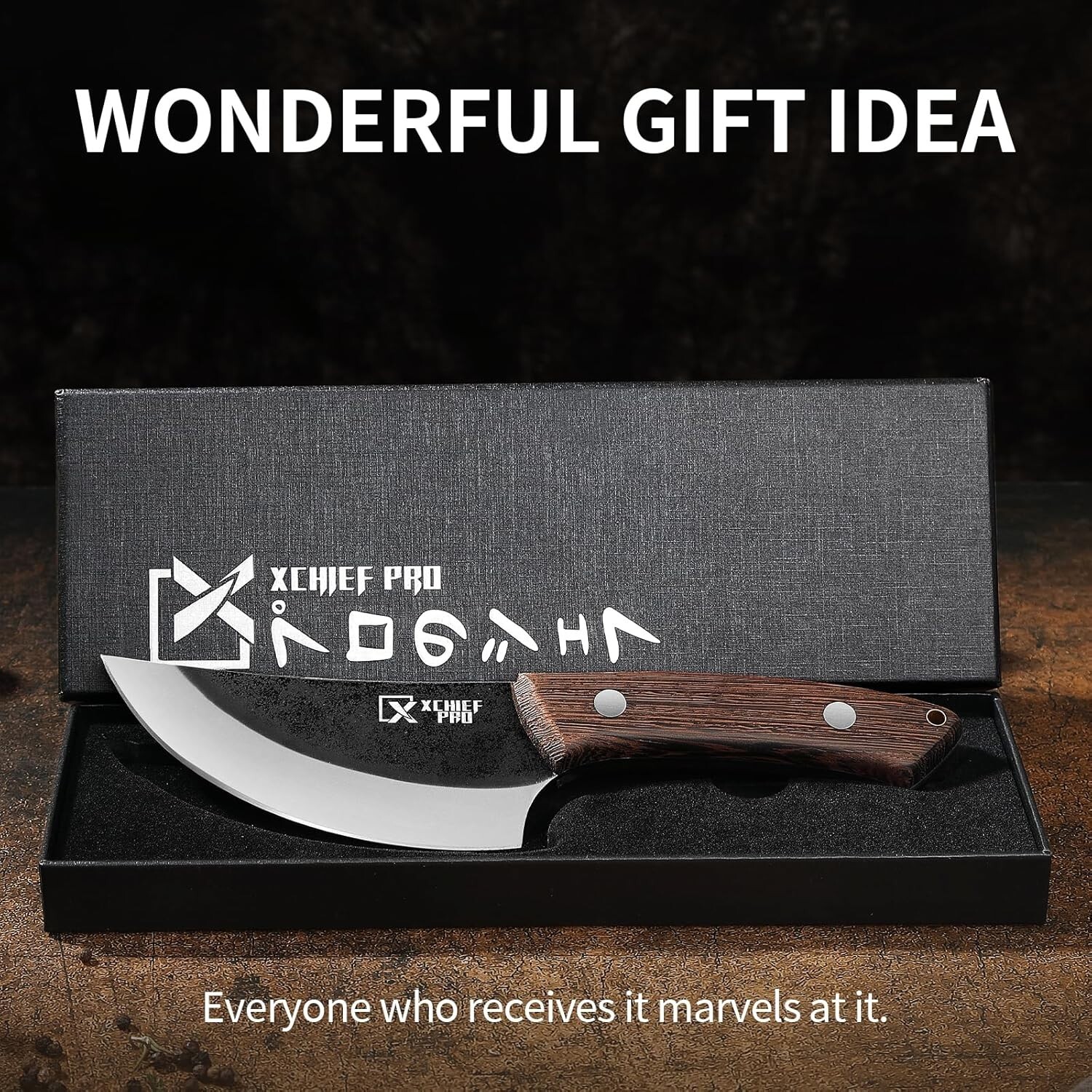 Viking Chef Knife Japan Kitchen Meat Cleaver Butcher Boning Knife Asian Kitchen