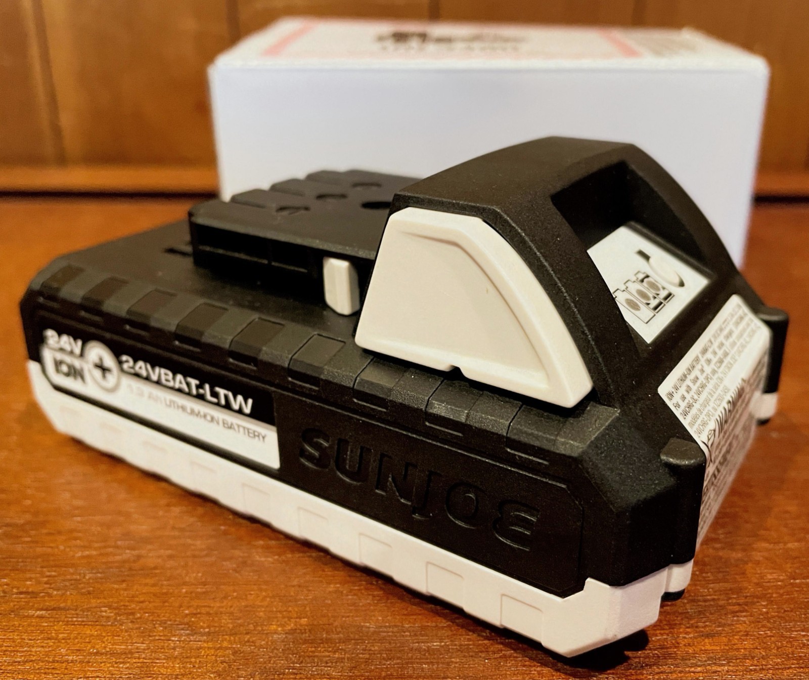 Genuine Sun Joe Snow Joe Authentic 24-Volt 1.3 Ah Lithium-Ion Battery 24VBat-LTW