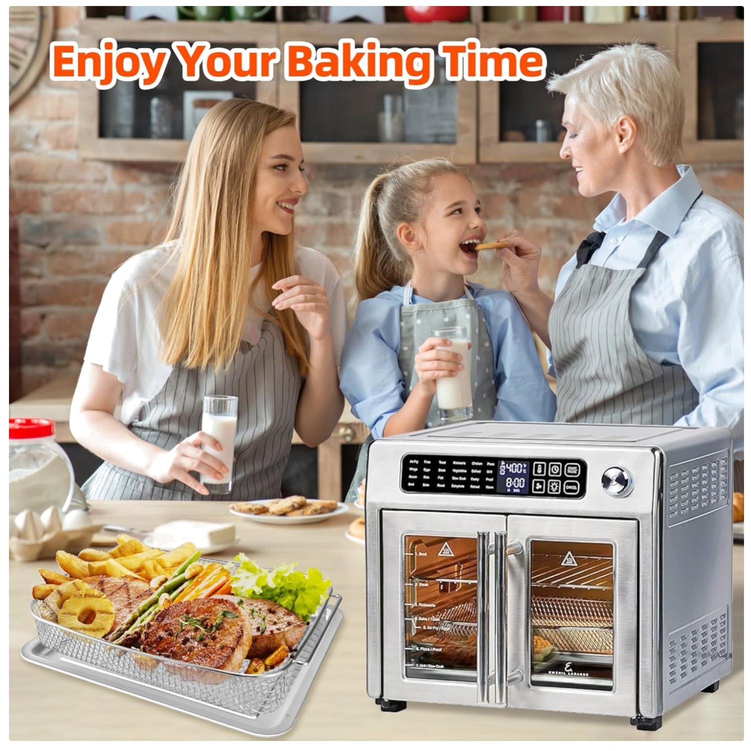 Air Fryer Essentials for Emeril 26qt Toaster Oven#