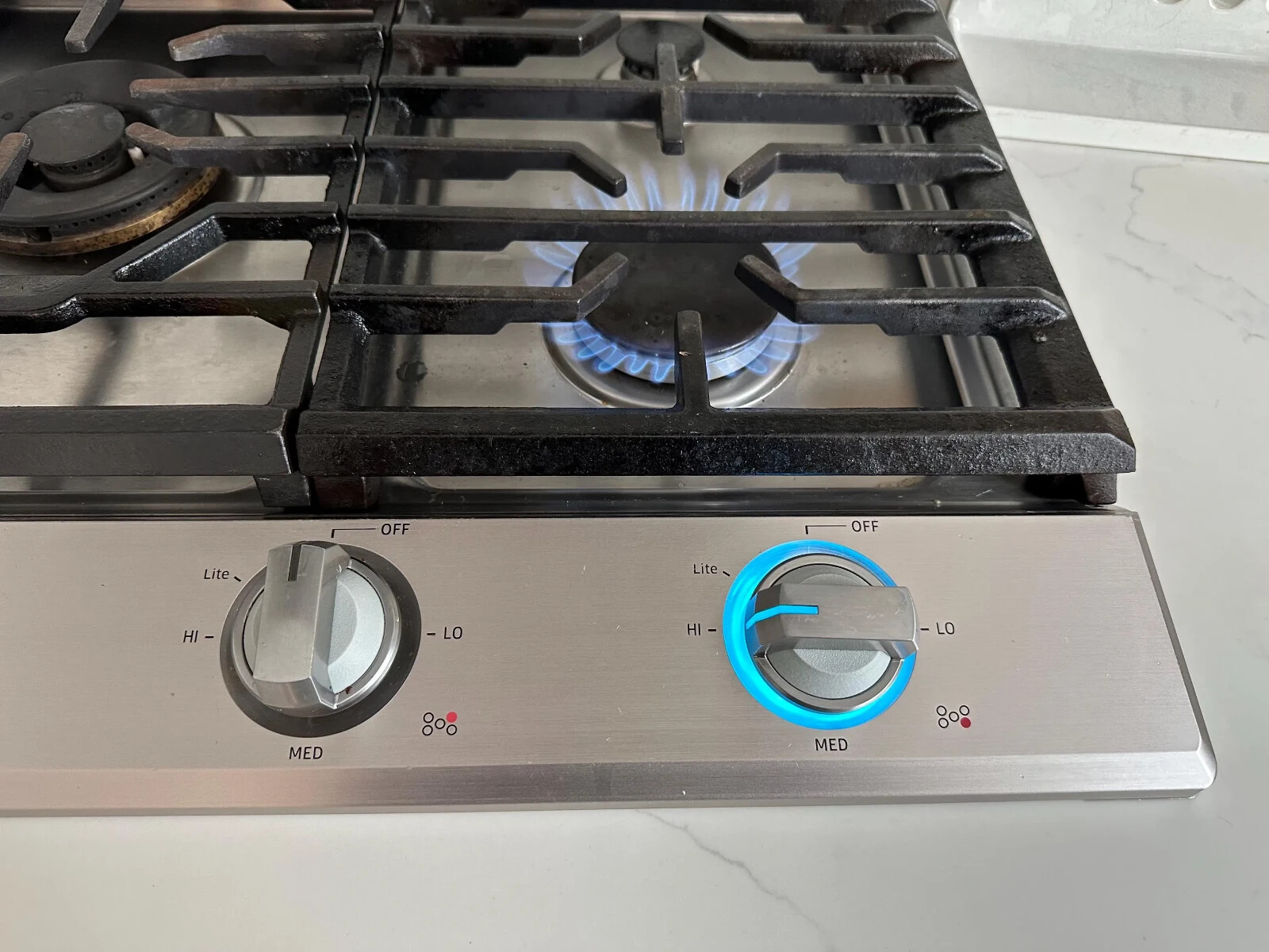 5-PACK Samsung Cooktop Knob Insert and Cover Plate (DG94-01512A)-NOT WHOLE KNOB