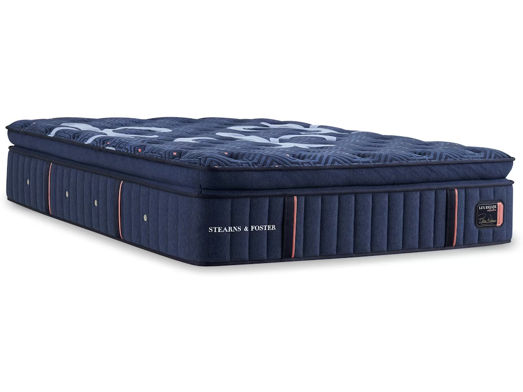 STEARNS & FOSTER LUX ESTATE KING FIRM PILLOWTOP MATTRESS FAST SHIP Retail $4199