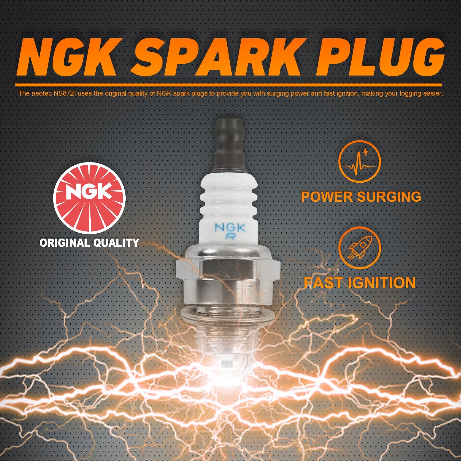 92cc Pro Gas Chainsaw Power Head Compatible with MS 660 For Milling Wood No Bar