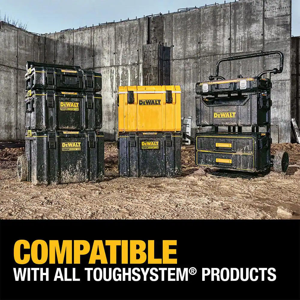 TOUGHSYSTEM 2.0 22 In. Small Tool Box, 22 In. Large Tool Box, 24 In. Mobile Tool