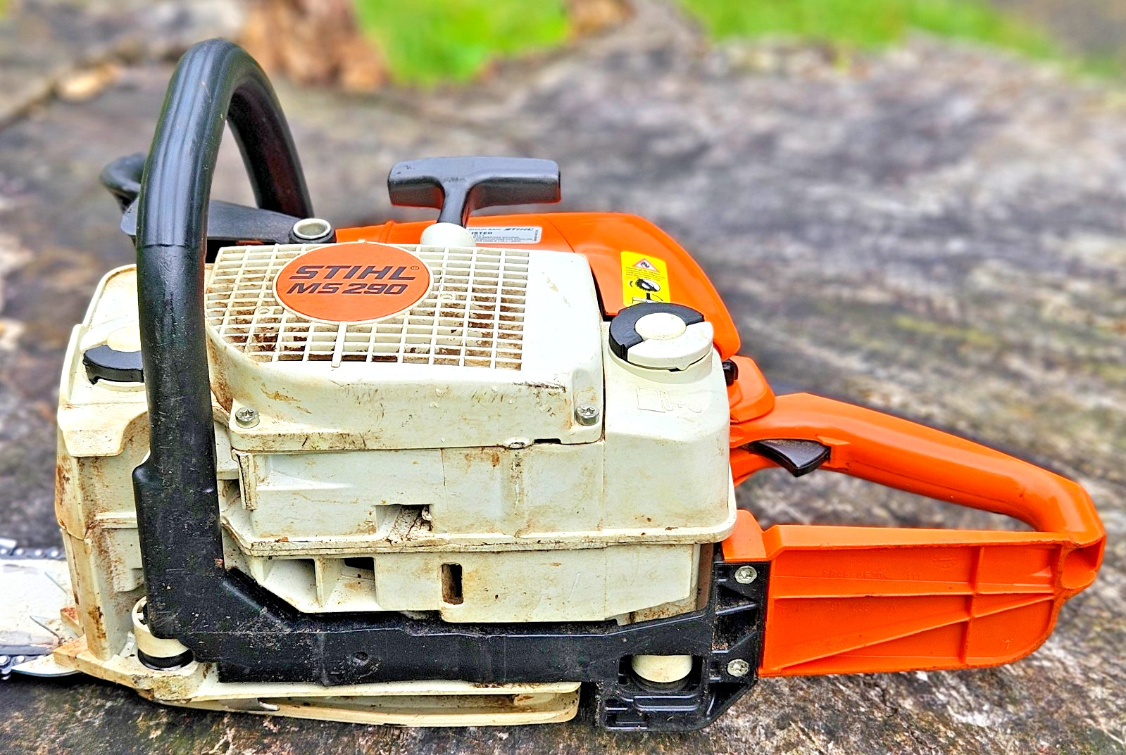 Stihl MS 290 Chainsaw Great Running Reliable Read Description SEE Video Hear Run