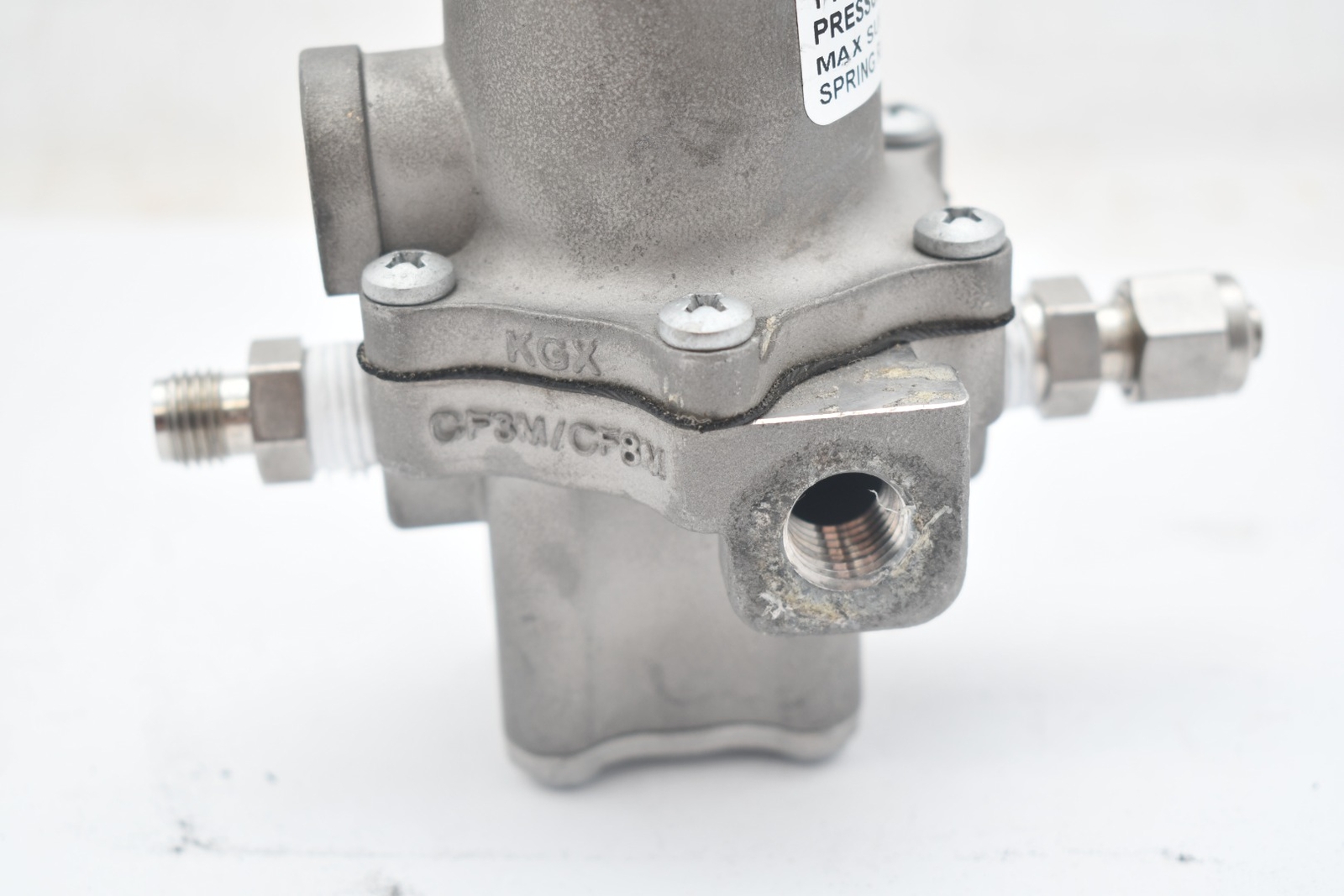 Fisher 67CSR Pressure Regulator Max Supply 400 PSI 0-35 PSI Spring Range