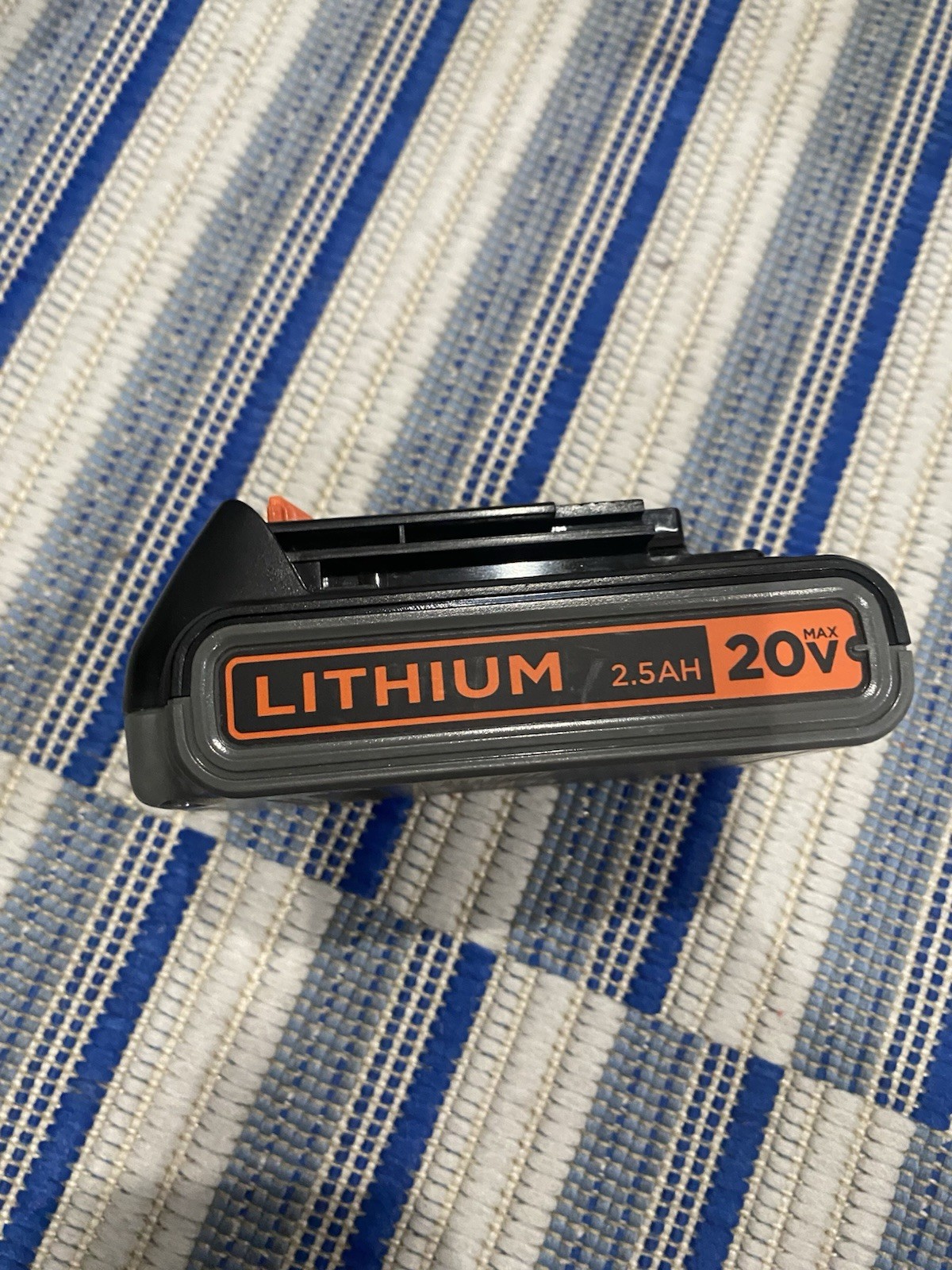 Genuine Black And Decker 20V Max Battery Pack Li-ion 2.5ah Model LBXR2520