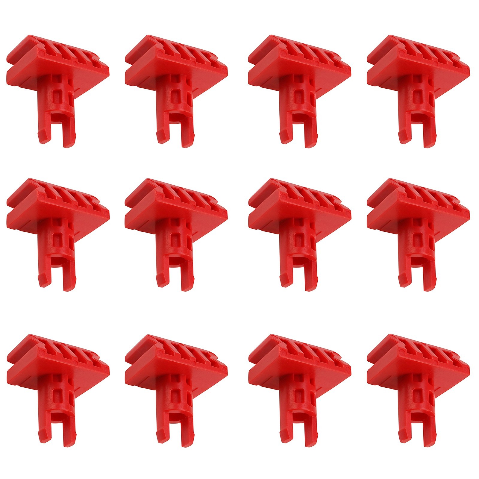Swivel Grip Pegs Compatible with Black & Decker Workmate 807530-02, Red, 12 Pack