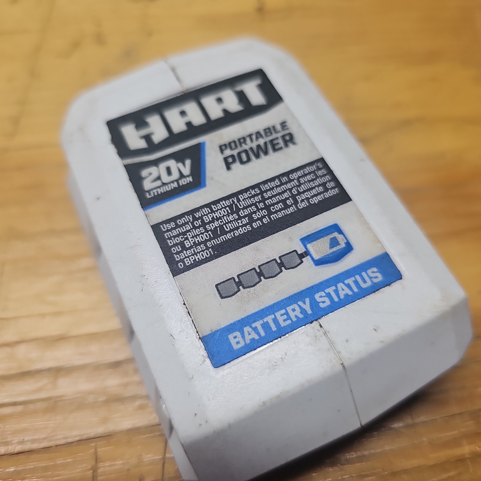HART-HPPS02 20V PORTABLE POWER SOURCE 2.1A USB Charging Port