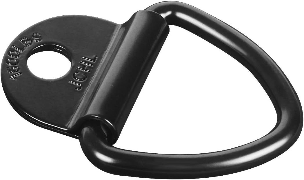 Alloy Steel V-Ring Tie-Down Anchors, 4PCS – 1500 lb Capacity for Versatile Use