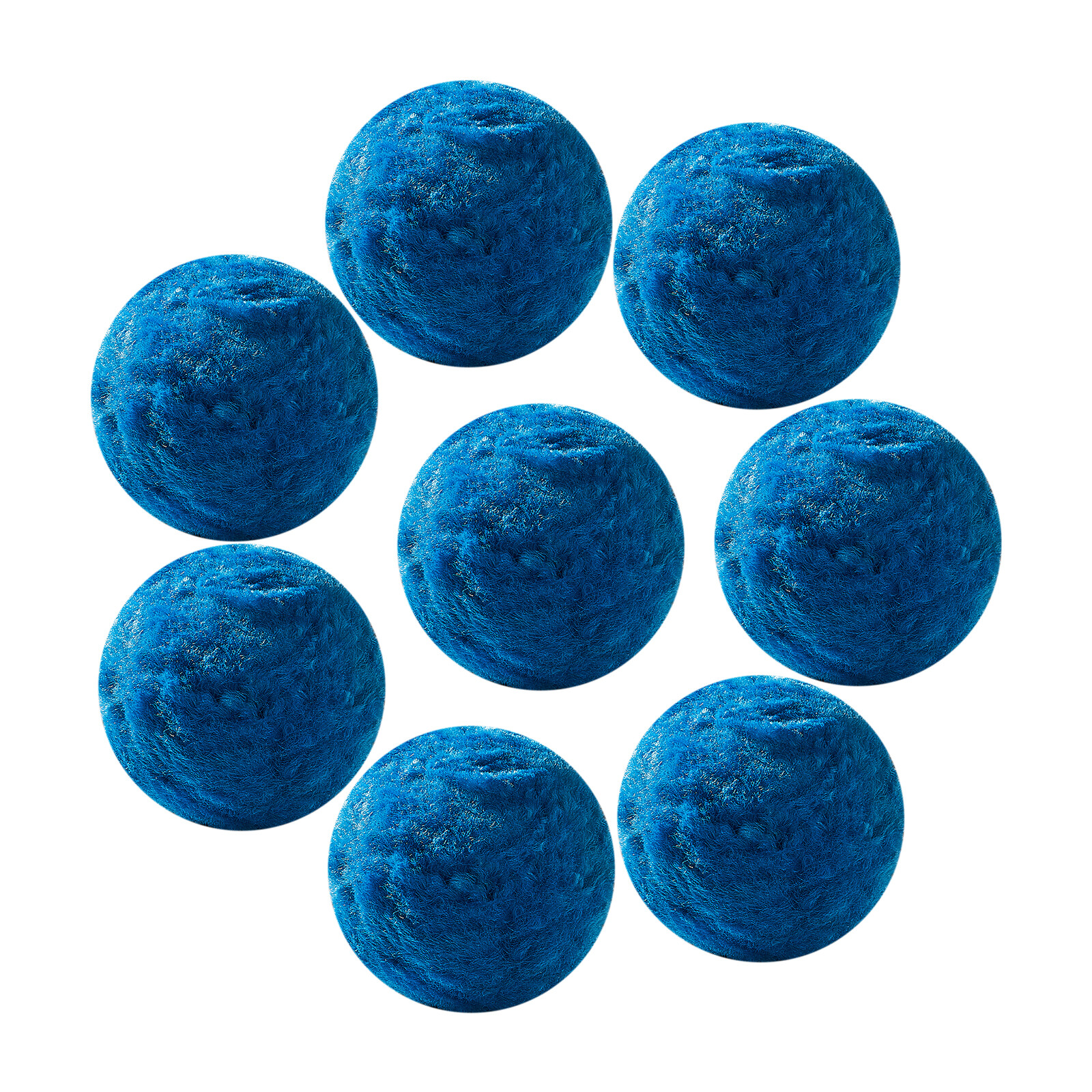 Pool Filter Balls for Sand Filter Pump Swimming Pool 4 lbs Reusable Blue