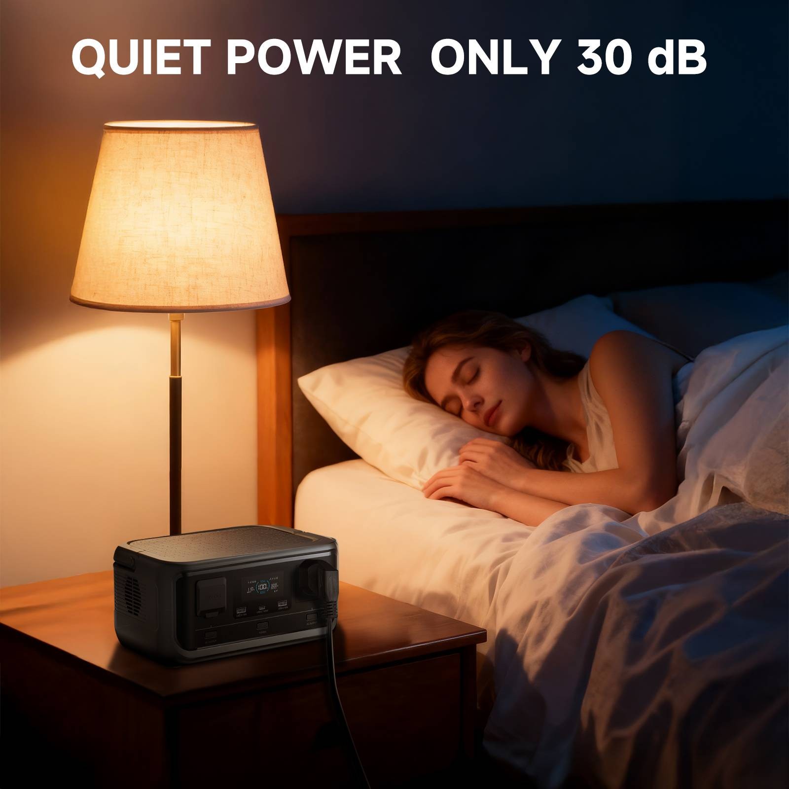 ALLPOWERS Portable Power Station 300W Solar Generator Backup Lithium Battery AC