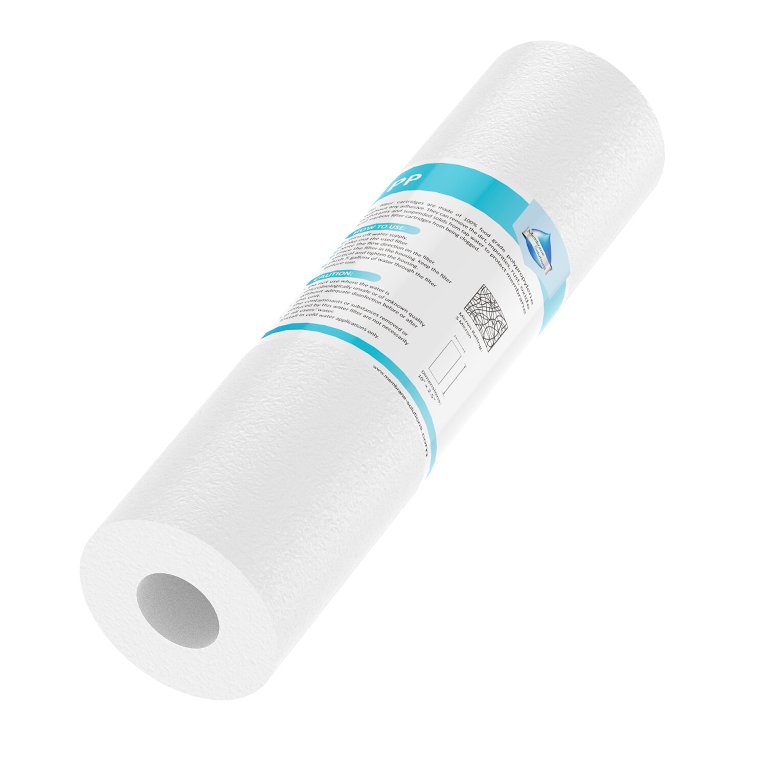 1-4Pack 2-Stage RO System 10×2.5″ Sediment Carbon Block Water Filter Whole House