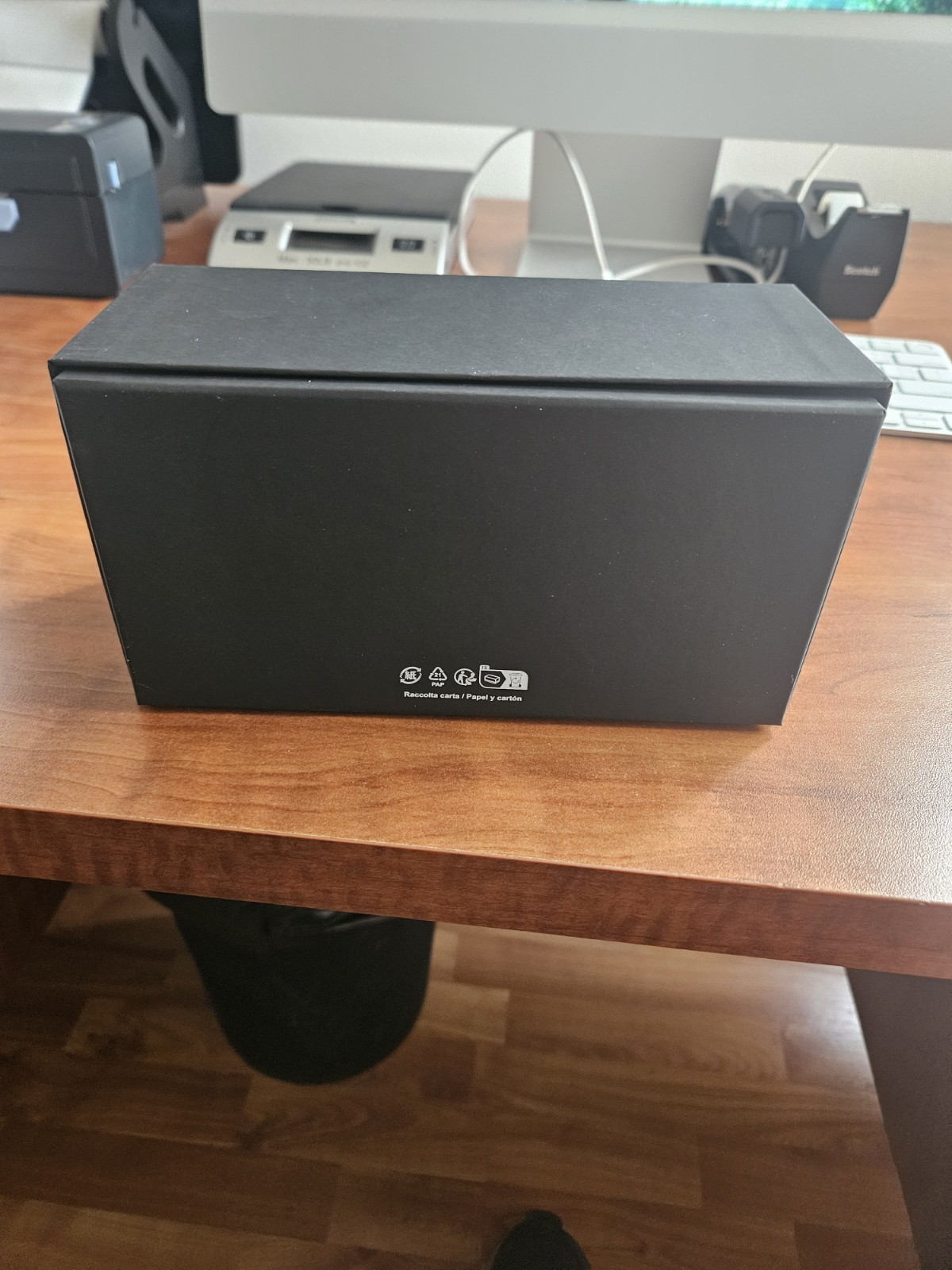 Chanel Empty Box Black Rectangular Authentic 7.5 X 4 X 3.5