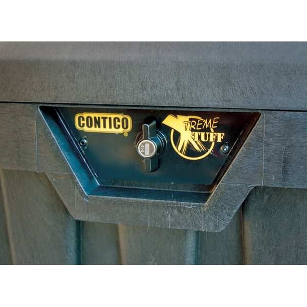 Contico G3725 Xtreme Pro Tuffbin Tool Box, Structural Foam, Black, 37 In W X 21