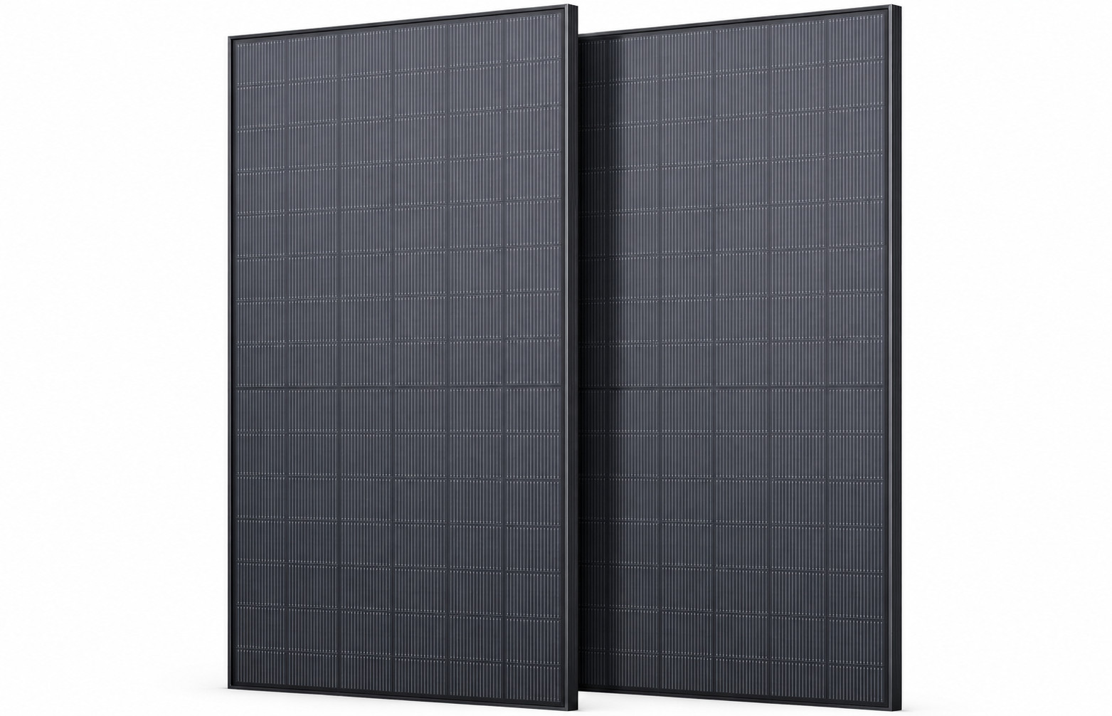 MESSi SOLAR 2 x 450W = 900W Solar Panels, Bifacial, N-Type, Mono | Plug-n-Play