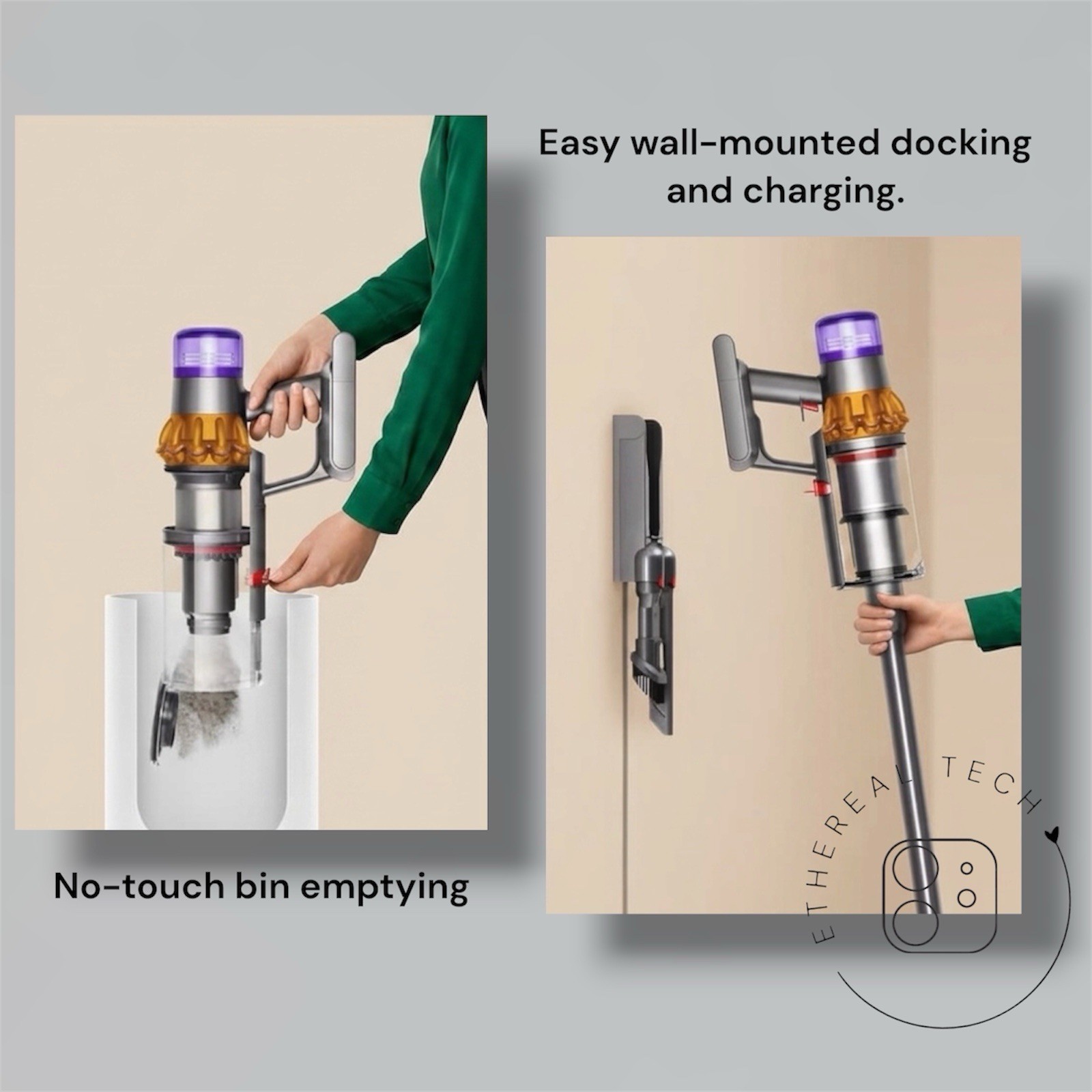 ✨Dyson V15 Detect Cordless Stick Vacuum Yellow/Nickel w/ 8 Accessories