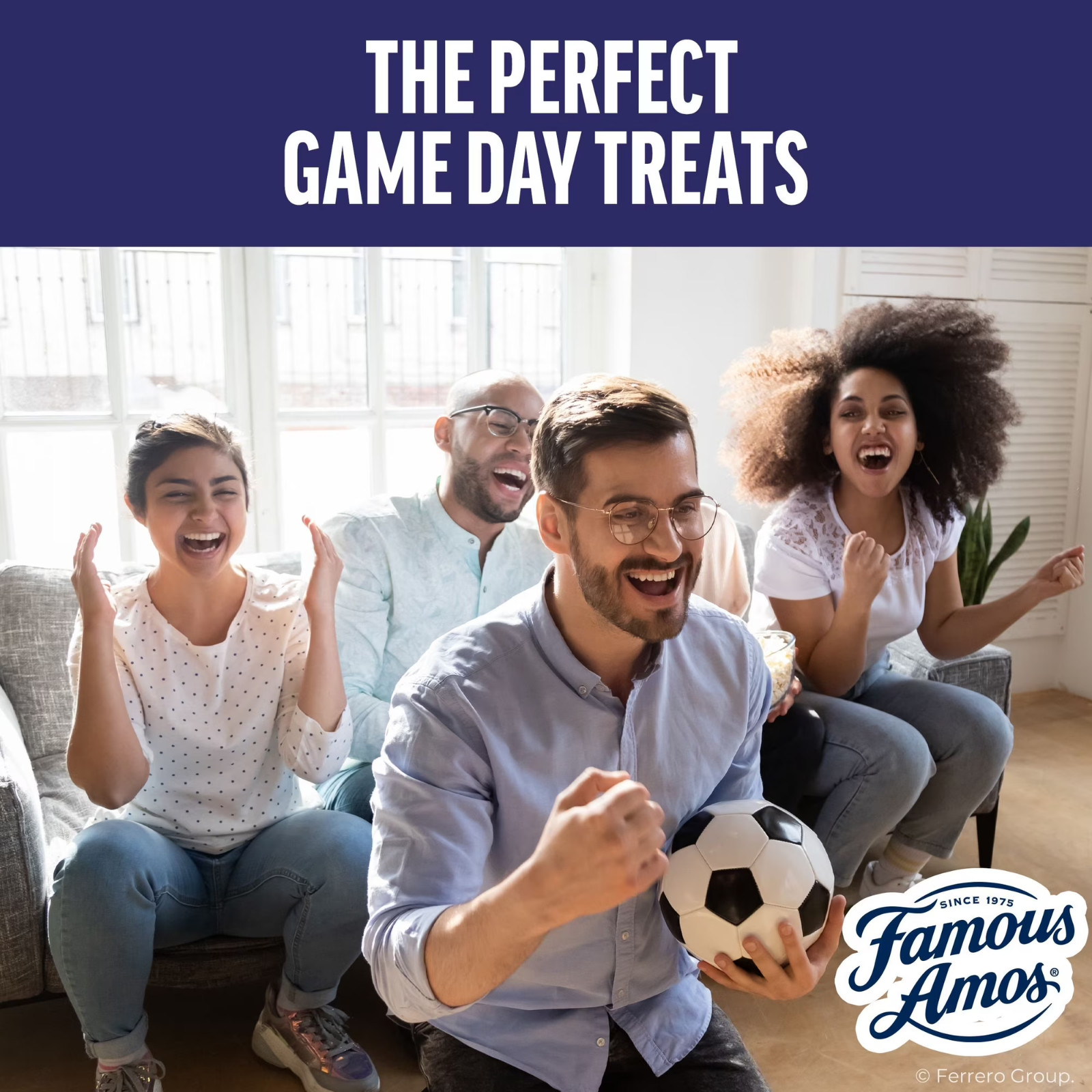 Famous Amos Chocolate Chip Cookies, 2 oz., 42 pk.