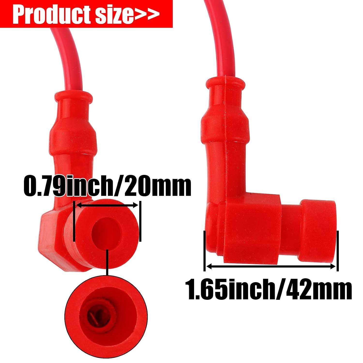 49cc 50cc 60cc 66cc 80cc 2-Stroke CDI Ignition Coil for Small Engine Parts