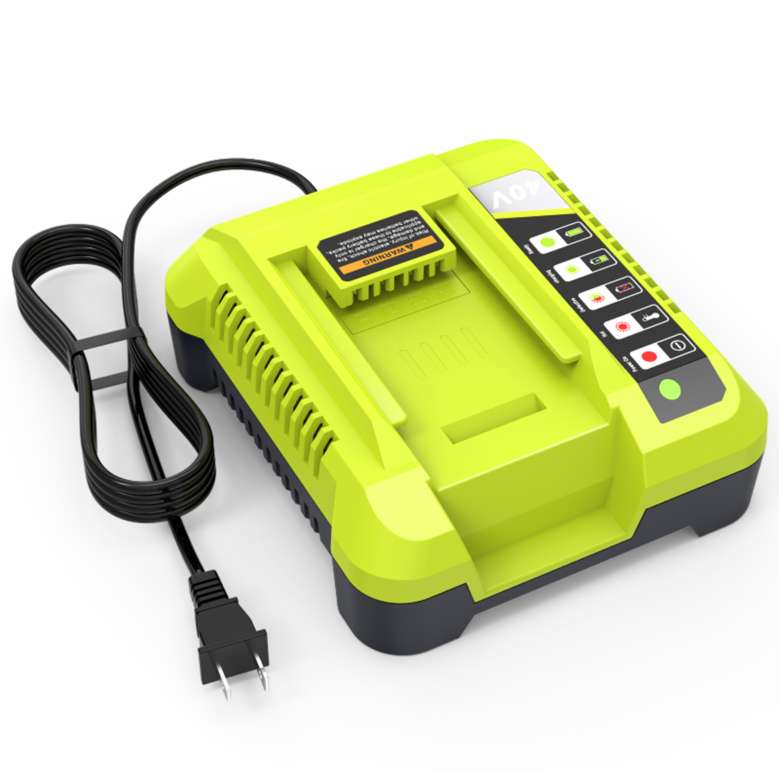 40V Fast Rapid Charger for Ryobi Lithium-ion Battery 40Volt OP401 OP4060 OP4050