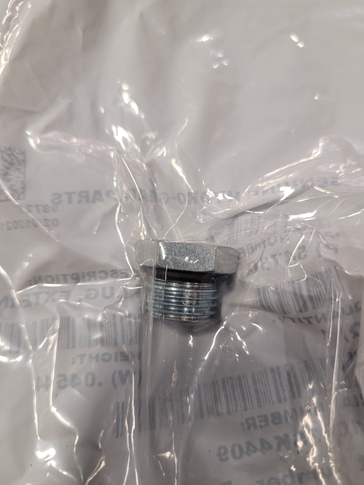 Genuine OEM Hydro-Gear PLUG EXTERNAL HEX Part# 54730