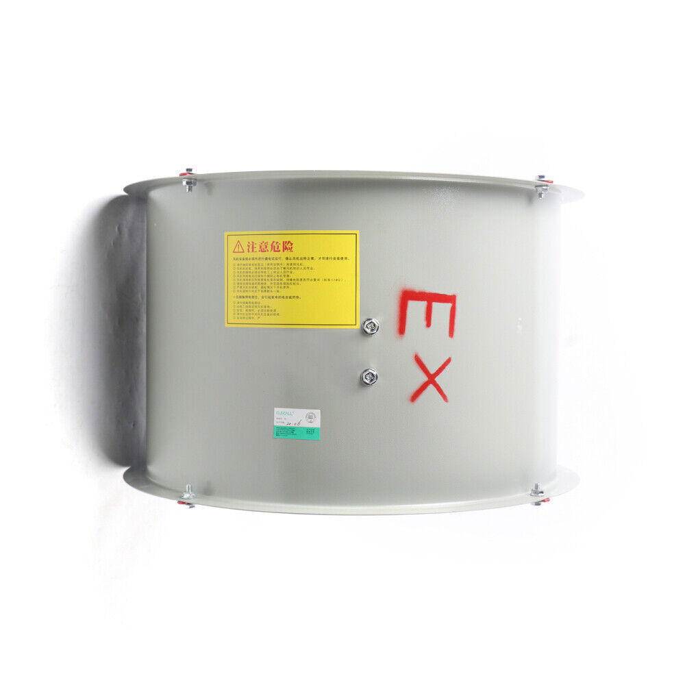 Explosion-proof Axial Exhaust Fan 16″Spray Booth Paint Fumes Exhaust Fan 1450rpm