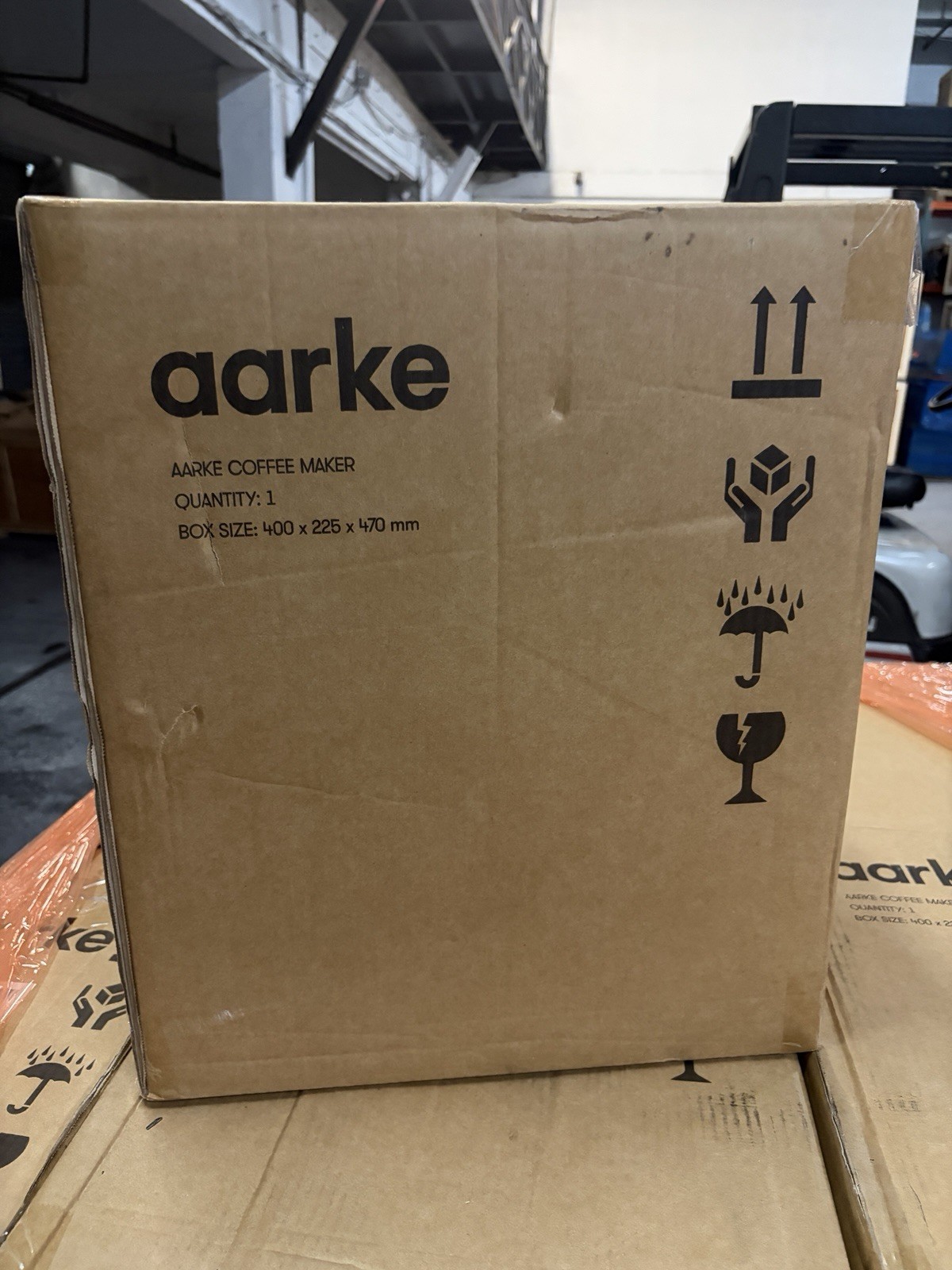 Aarke Stainless Steel Chrome Coffee Maker Electric Drip Coffee Brewer NR: A1306