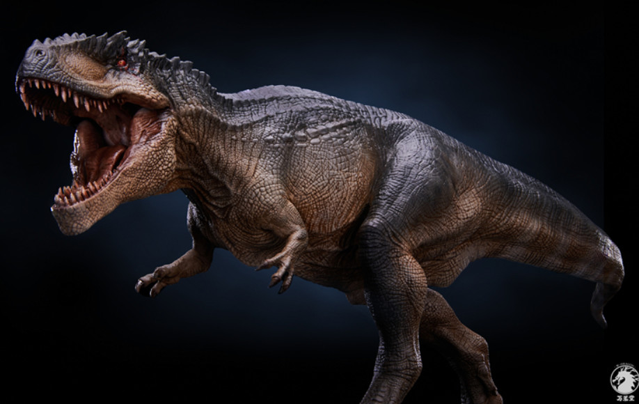 W-Dragon 1/35 Giganotosaurus 1.0 Ver. Dinosaur Statue Animal Collector IN STOCK