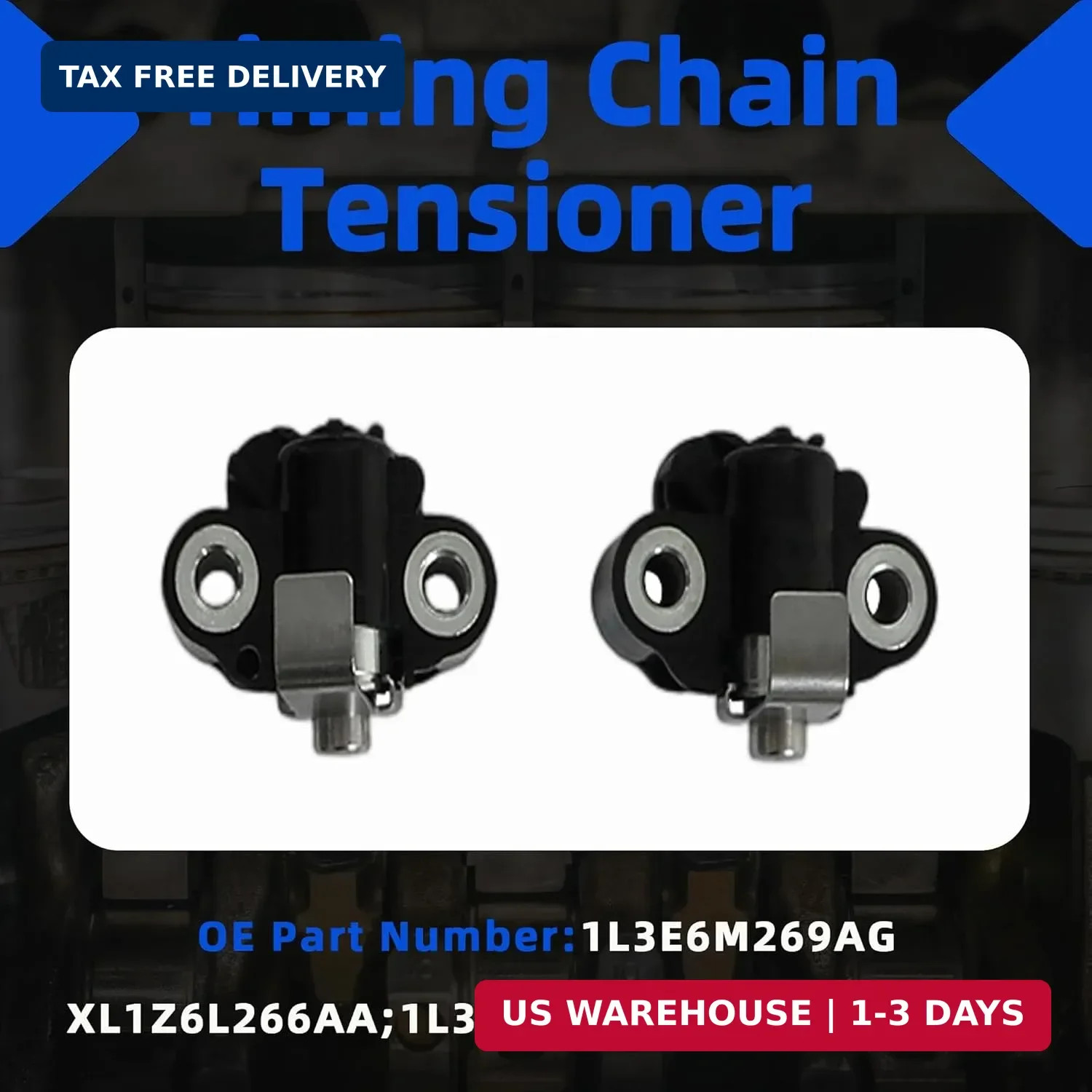 4.6 Timing Chain Kit Cam Phaser Repair Kit w/VVT Sprocket Tensioner Fit For Ford