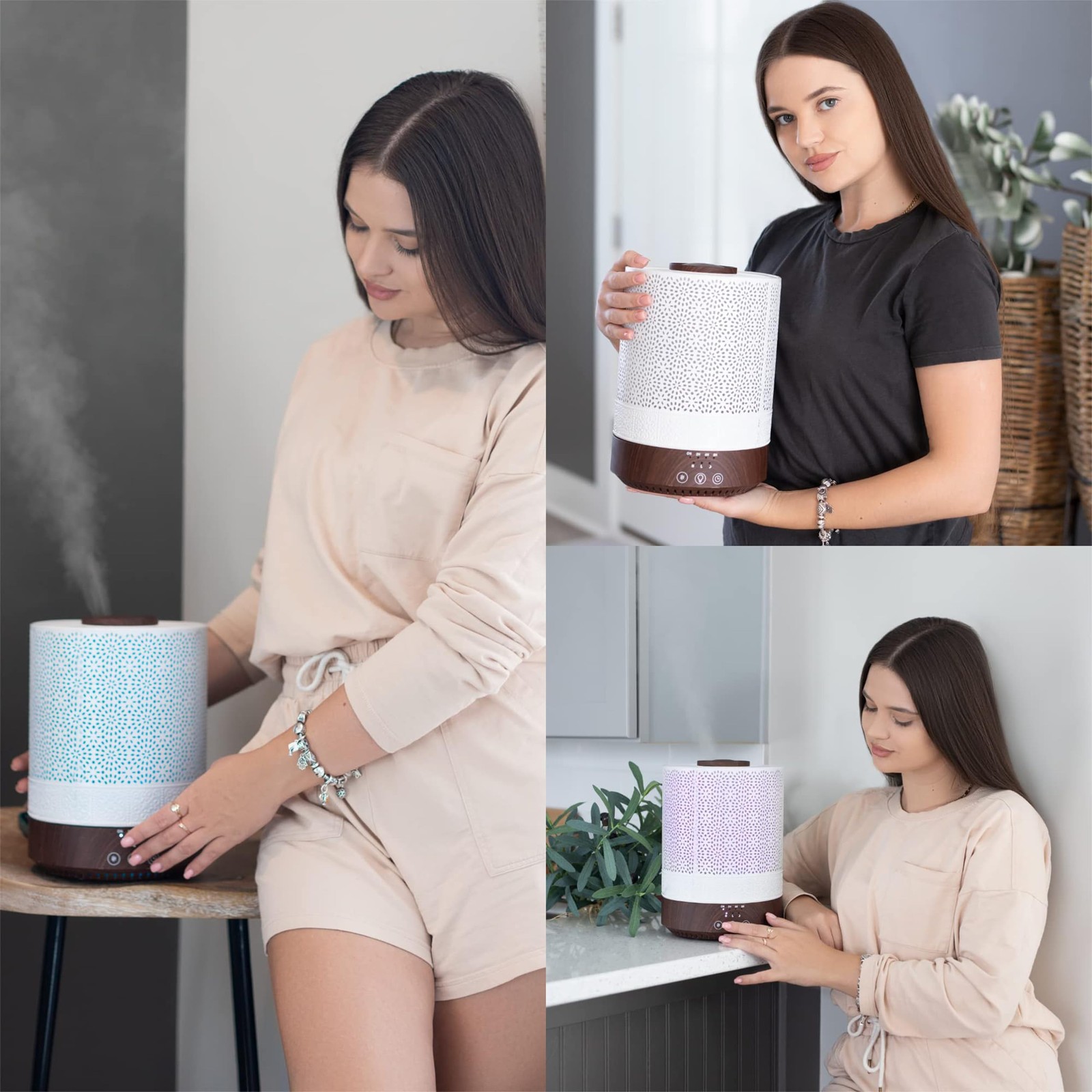 BlueHills 2500 ML XL Essential Oil Diffuser Aroma Humidifier with Timer for L…