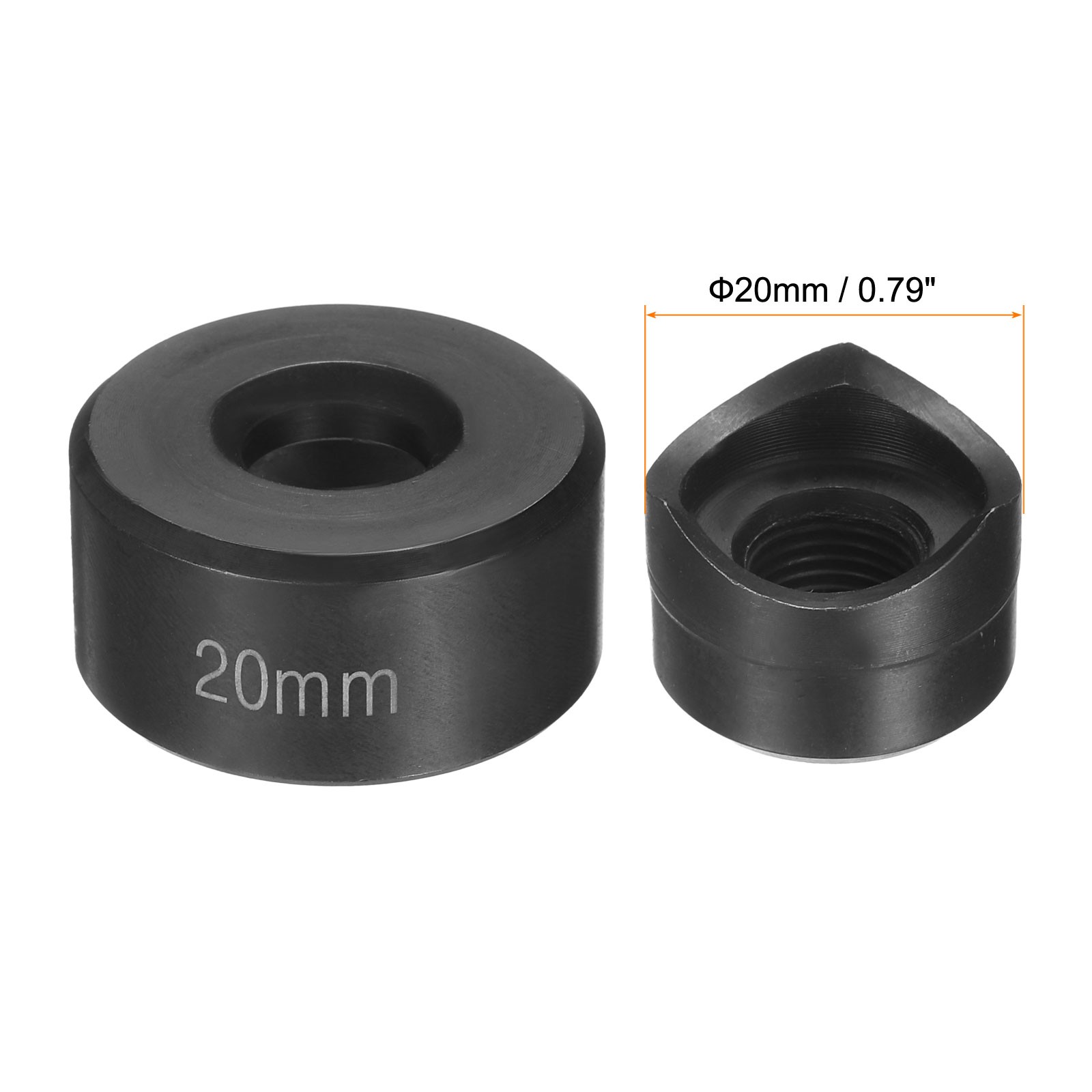Sheet Metal Punch Hole Punch 20mm with External Hex Shank for Steel Plate Sink