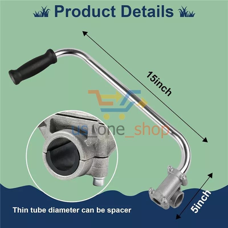 String Trimmer Handle Ergonomic Trimmer Grip Lawn Mower Handle Grip Auxiliary US