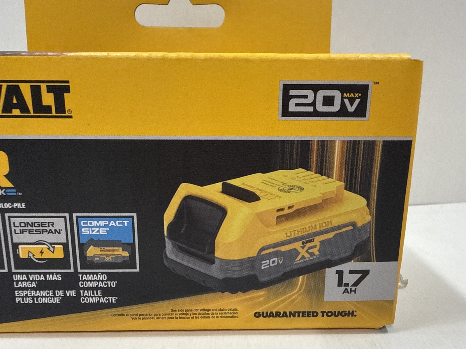 DEWALT DCBP034 20V MAX XR POWERSTACK 1.7Ah Battery