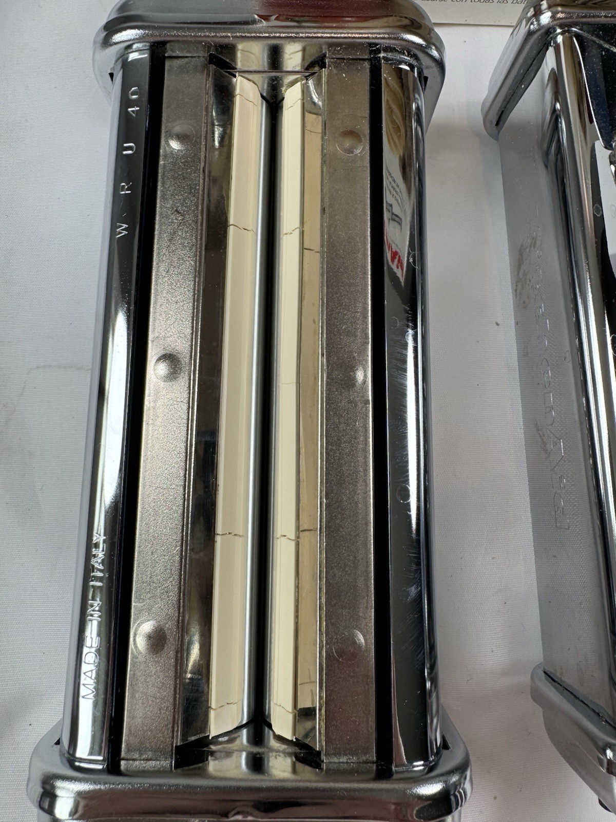 Kitchenaid 3 Piece Pasta Roller Cutter Set-See Pics + Description for Issue