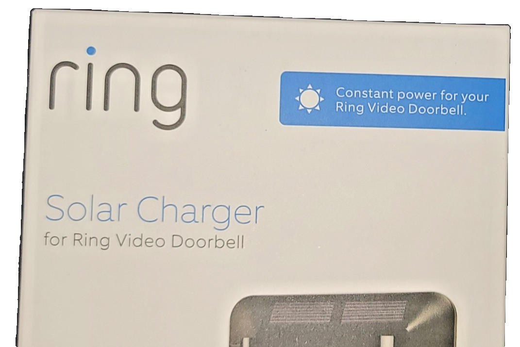 Ring Solar Charger for Video Doorbell 1st Gen – New in Box – Rare & Discontinued