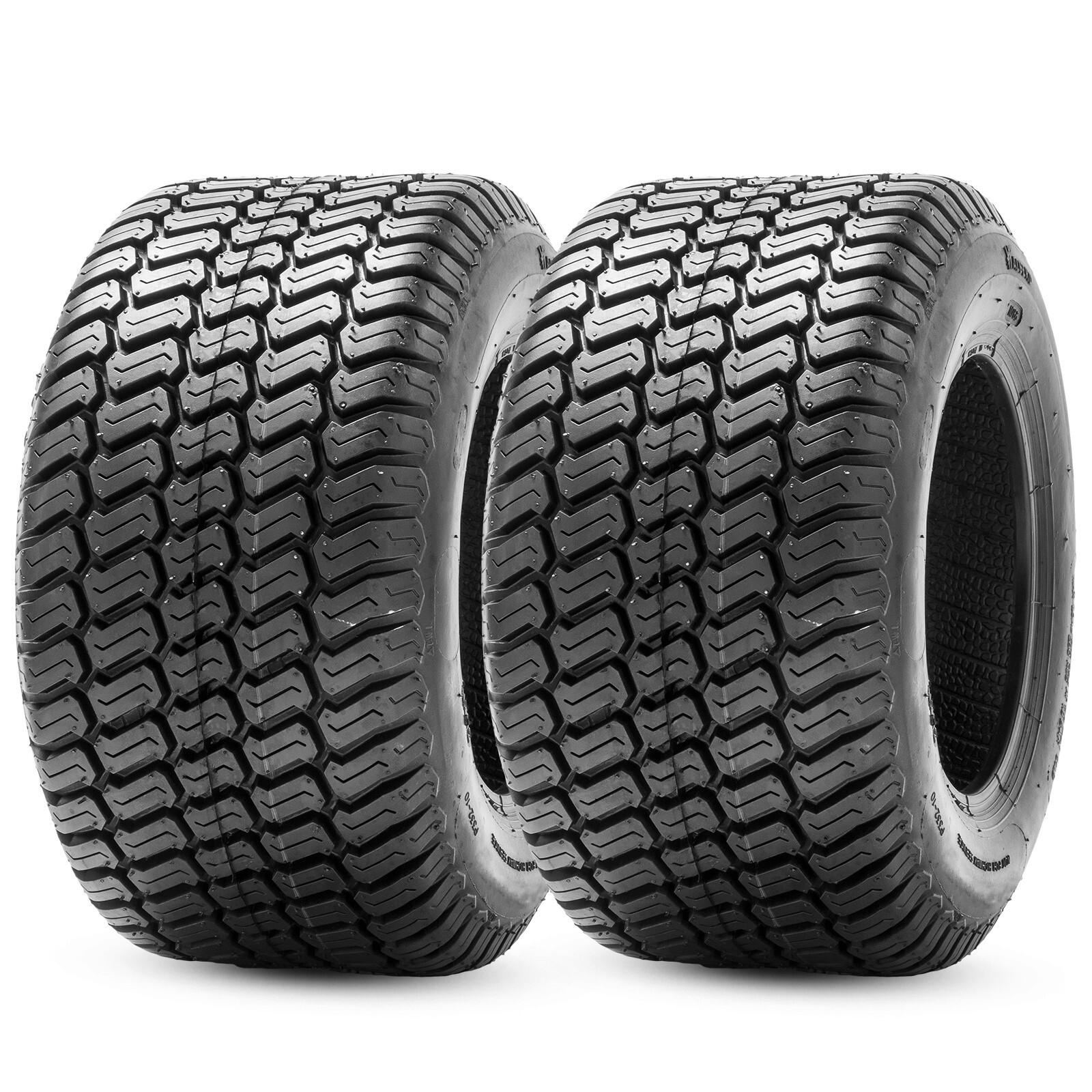 Set Of 2 24×12.00-12 Lawn Mower Tires 4Ply Heavy Duty 24×12-12 24x12x12 Tubeless