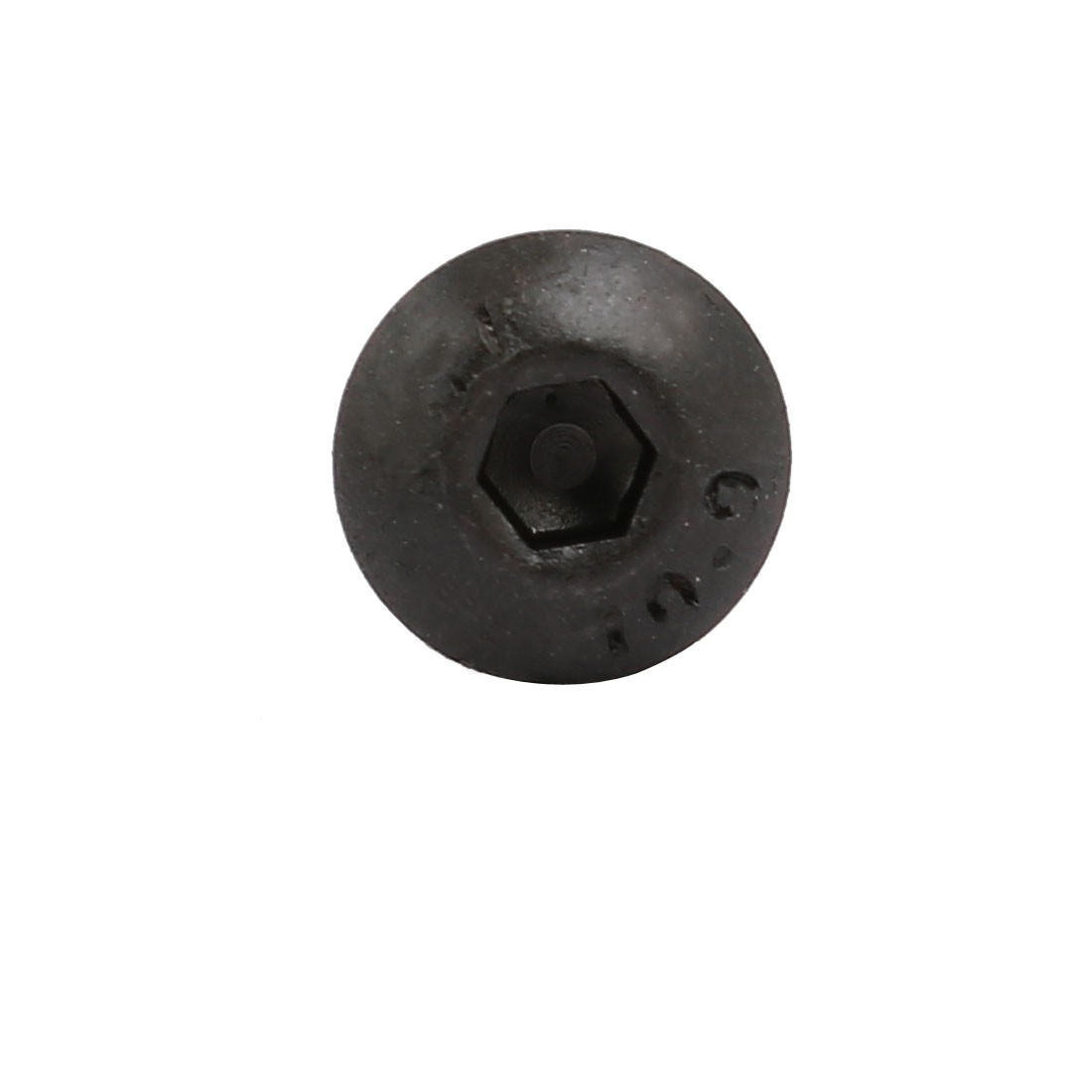 2pcs M4x12mm 10.9 Grade Hex Socket Reverse Left Hand Thread Screw Bolt Black