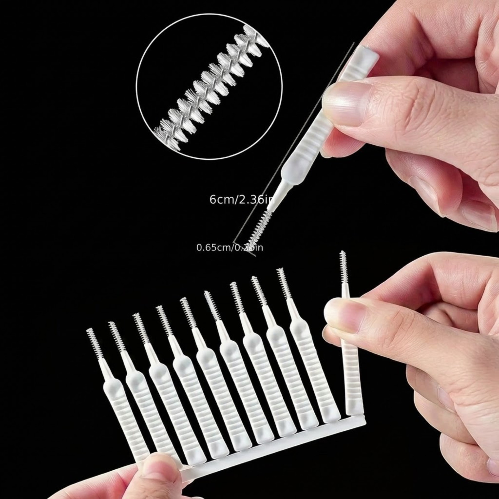 10PCS Shower Head Cleaning Brushe Nozzle Multifunctionl Cleaner Bathroom Tool US