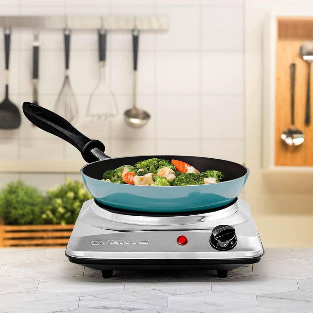 ELECTRIC COUNTERTOP SINGLE BURNER Cooktop Cast Iron Hot Plate Stove 1000W Cooker