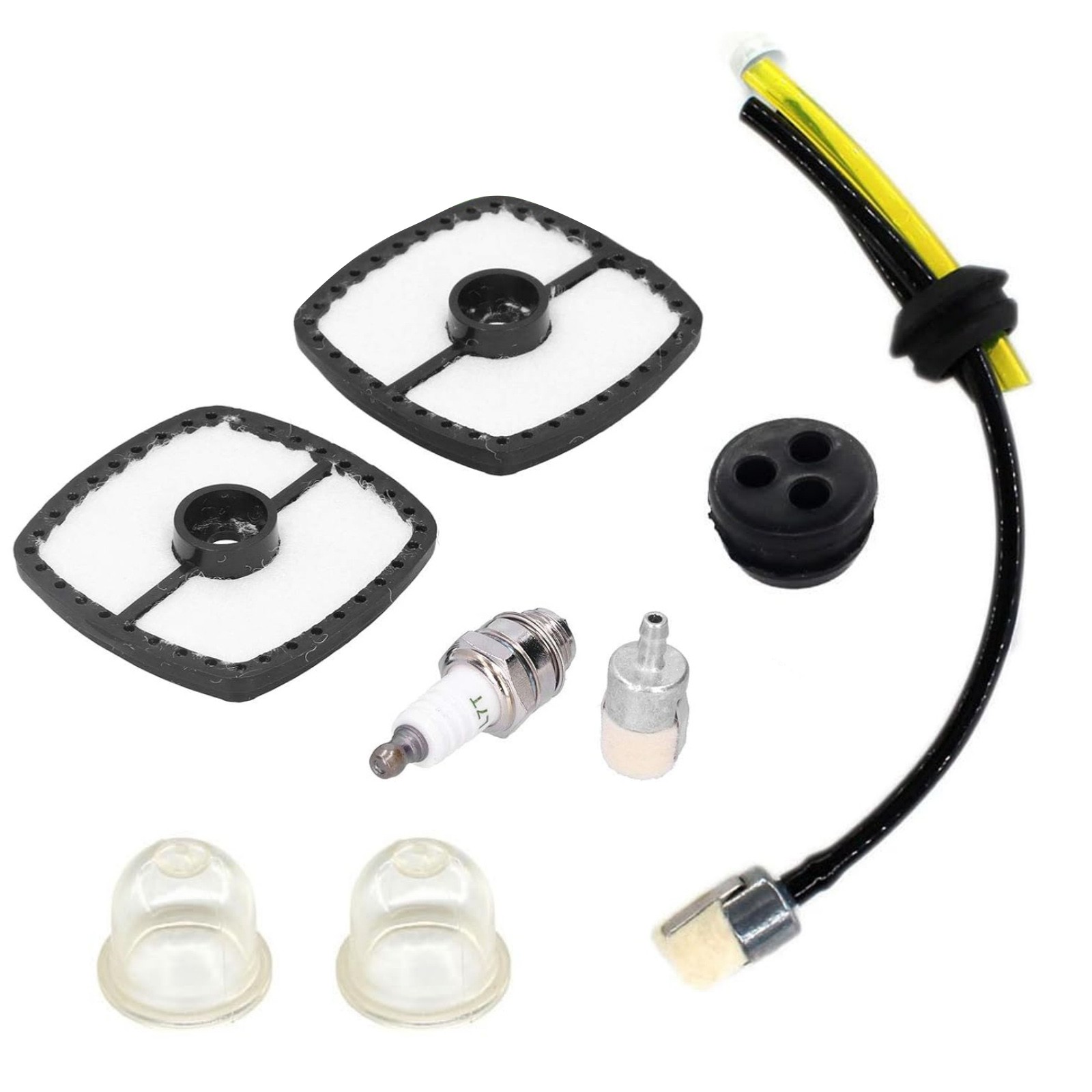 100% New Metal+Plastic OEM 90152 Lawn Mower Air Filter Tune Up Kit For Echo