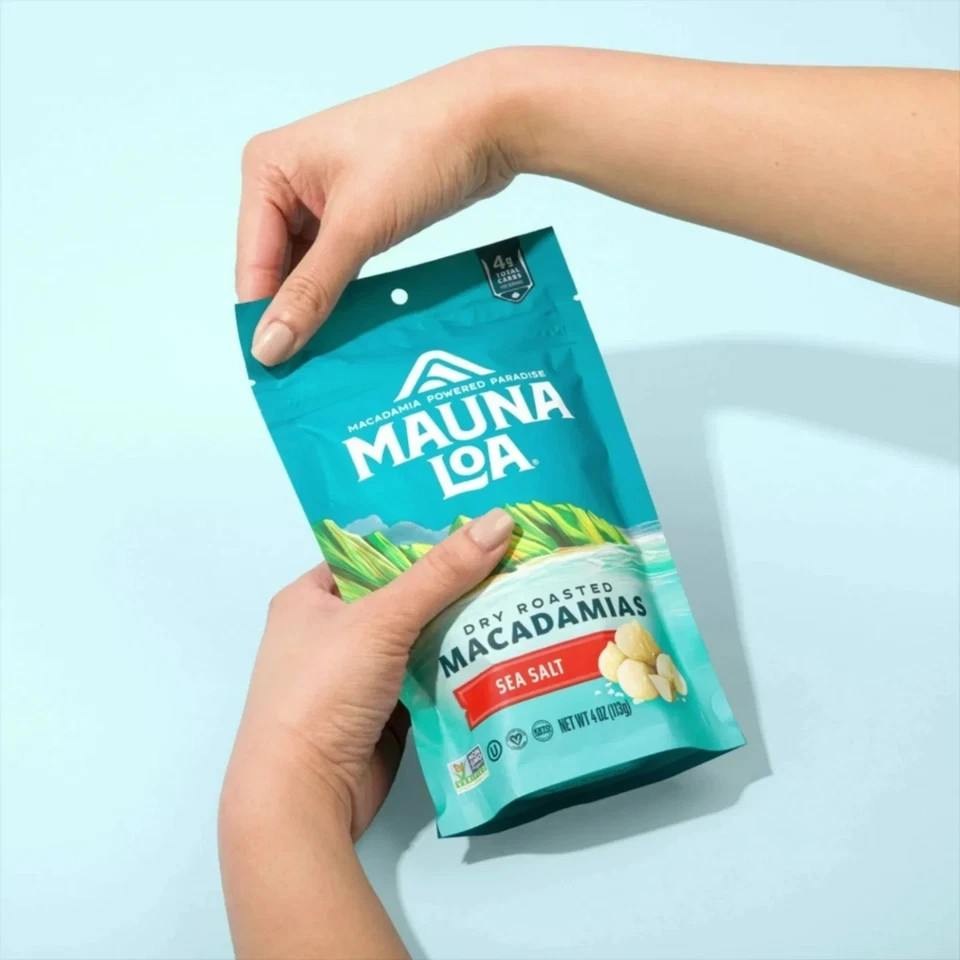 Mauna Loa Sea Salt Macadamia Nuts – 4Oz Bag…