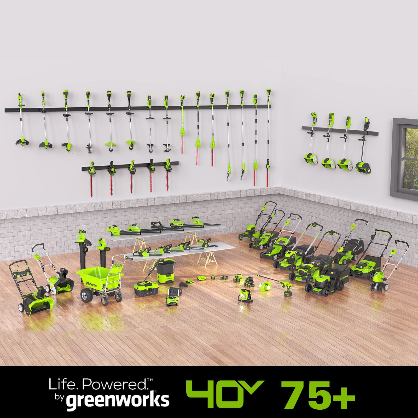 Greenworks 40V 150 MPH Variable Speed Leaf Cordless Blower Tool Only-no battery